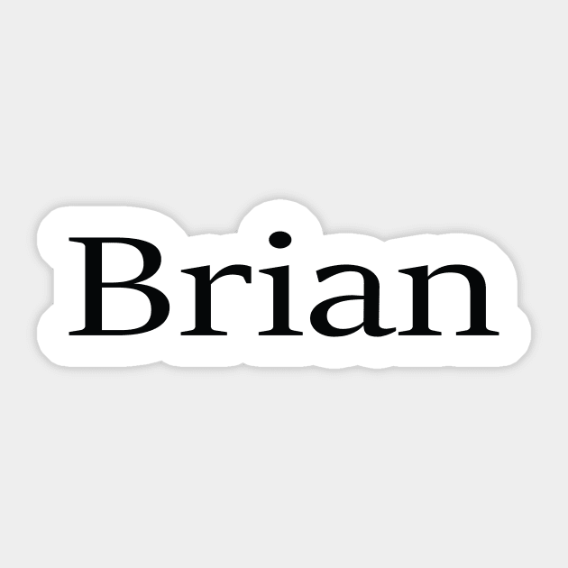 Brian My Name Is Brian Inspired Sticker by ProjectX23Red